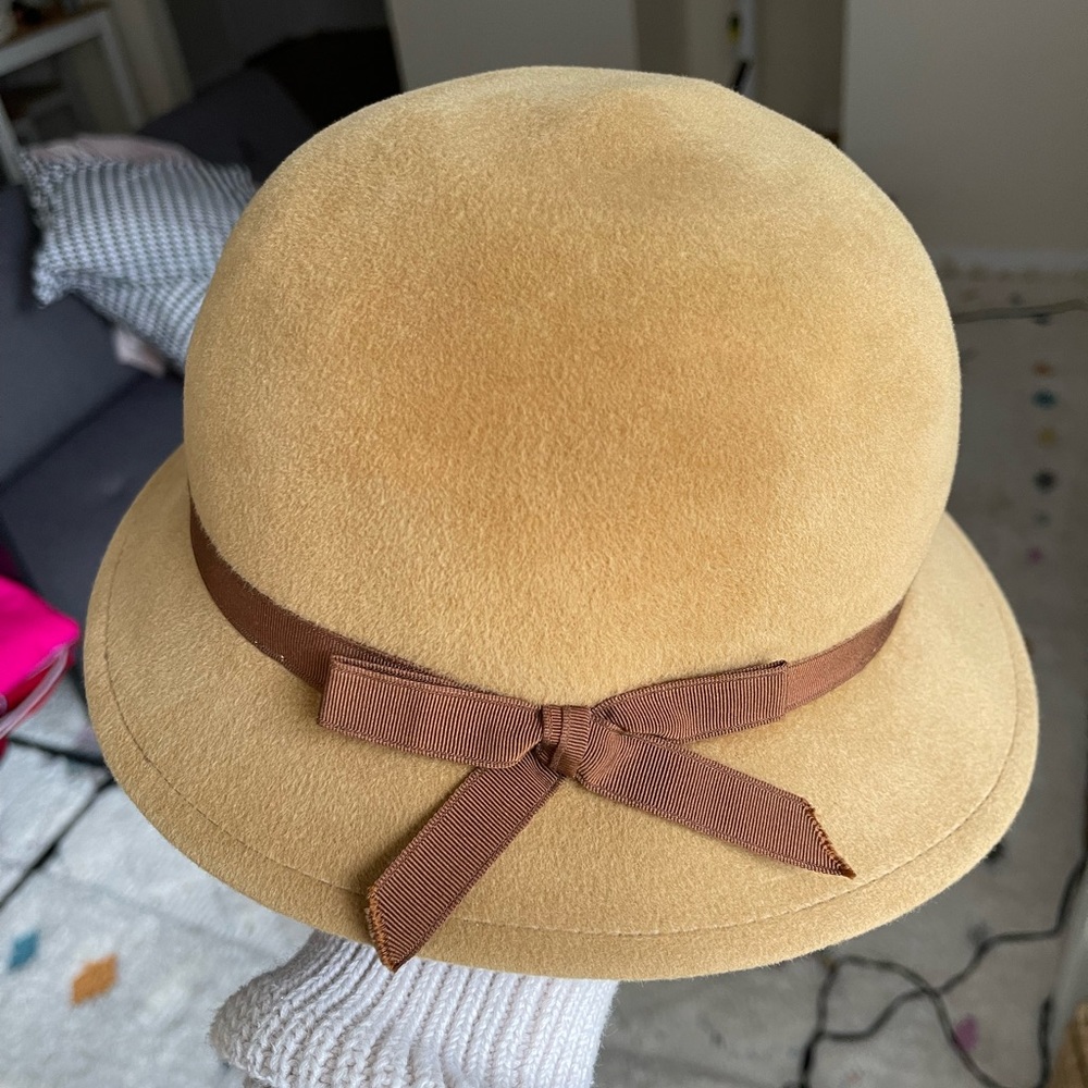 used Borsalino Hat in Tan.